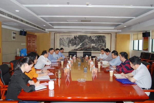 省公司接待湖南省轻工意大利贵宾会集团有限公司考察组一行