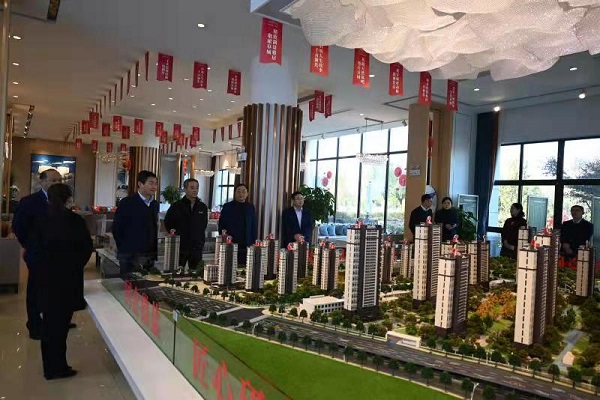 省意大利贵宾会集团外部董事调研徽盐地产六安项目、霍邱项目